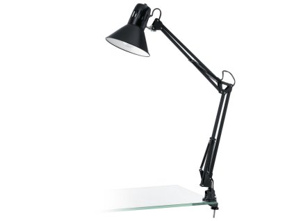 Eglo 90873 TL-KLEMMLEUCHTE/1 SW-GLZ/SW FIRMO  stolná lampa