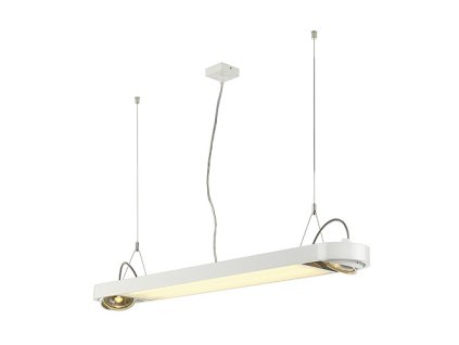 SCHRACK TECHNIK AIXLIGHT R Office T5, kruh., biele, max.2xT5 39W+2xES111 75W- LI159091