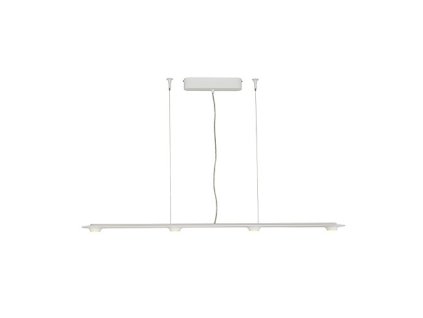 SCHRACK TECHNIK LEFA 4 pendant luminaire, white, 4x 5W LED, 3000K, dimmable- LI157831