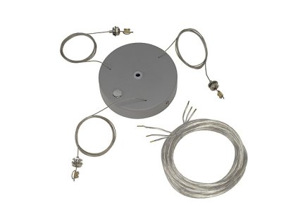 Schrack Technik  Súprava závesov pre MEDO PRO 60, strieborné- LI133814