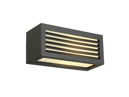 SLV Technik LI232495  BOX-L, Vonkajšie nástenné svietidlo