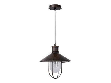 Lucide BAARN Pendant E7 D28cm Red Copper- 31390/28/17