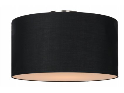 Lucide CORAL Ceiling Light E27 D45 H25cm Black- 61113/45/30