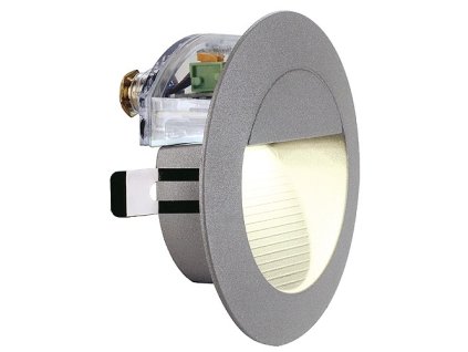 Schrack Technik LI230202  DOWNUNDER LED 14 nástenné, šedý kameň, teplá biela LED