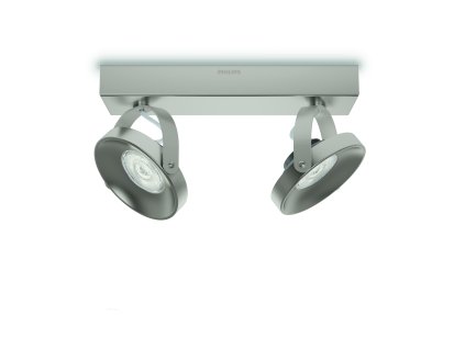 Massive-Philips 53312/17/16 Spur bar/tube nickel 2x4.5W SELV stropné svietidlo