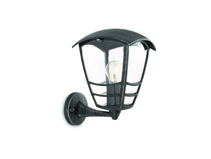 Massive-Philips 15460/54/16 Stream wall lantern grey 1x60W 230V nástenné svietidlo