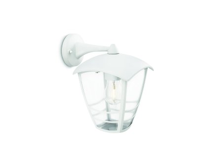 Massive-Philips 15461/31/16 Stream wall lantern white 1x60W 230V nástenné svietidlo