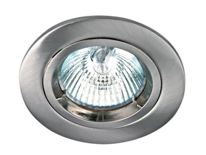SLV TECHNIK LID10132  Punto-F MR16 Spot, GU5,3, 50W, IP20, 12V, brushed chrome