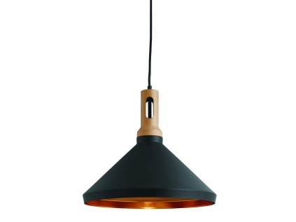 Searchlight 7051BK 1LT CONE PENDANT, Závesné sietidlo