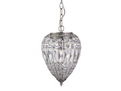 Searchlight 3991SS 1LT PENDANT Závesné svietidlo