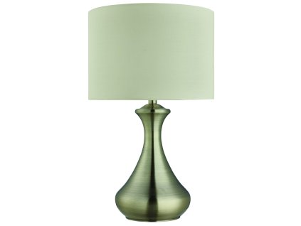 Searchlight EU2750AB ANTIQUE BRASS TOUCH LAMP, Stolové svietidlo