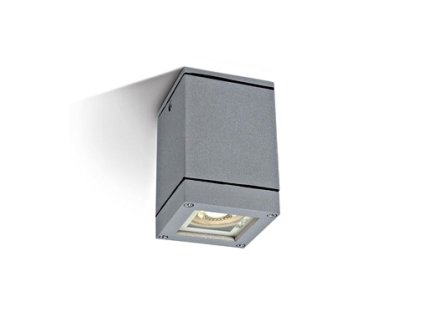 SLV Tehnik LID11636  Cube-CL1, prisadené, stropné, GU10, 35W, IP54, číre, šedé