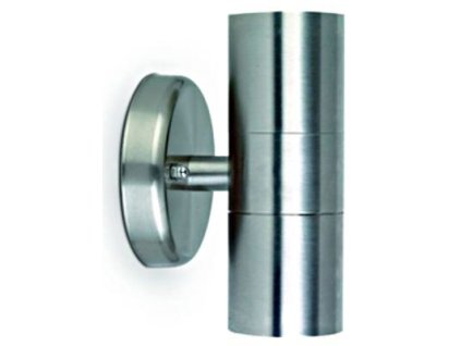Schrack Tehnik LID11556  Arpus, nástenné, prisadené, GU10, 2x35W, IP54, opálové,nerez