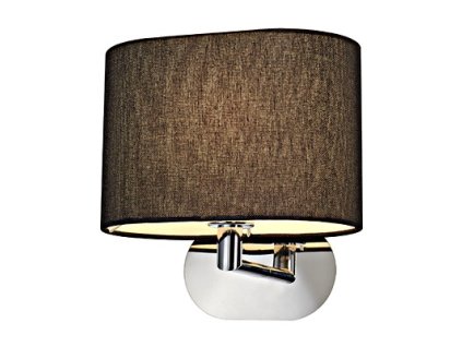 Schrack Technik LI155860  SOPRANA OVAL Nástenné svietidlo