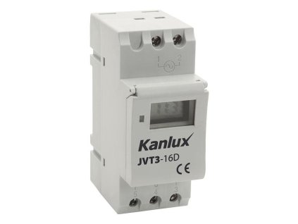 Kanlux 18721  JVT3-16AS Elektronický časový programátor