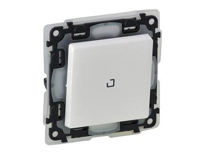Legrand Valena Life - Striedavý prepínač č. 6 s orientačným osvetlením, IP44, biela - 752167