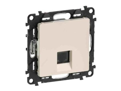 Legrand Valena Life - Zásuvka 1 x RJ45 Cat.5e UTP, béžová - 753240