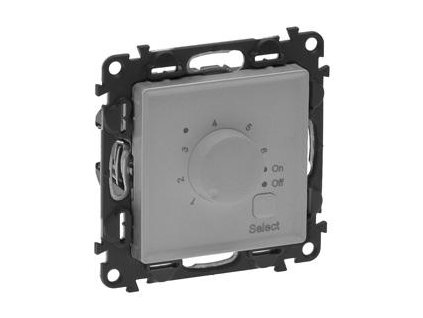 Legrand Valena Life - Termostat pre podlahové kúrenie, hliník - 752334