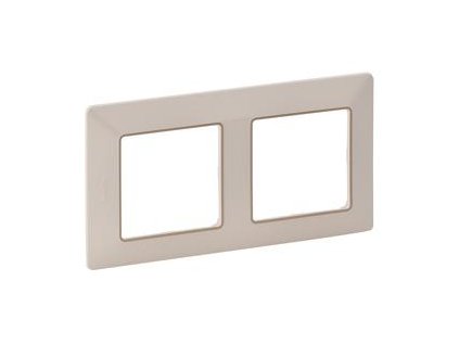 Legrand Valena Life - Dvojnásobný rámik, béžová/zlato - 754062