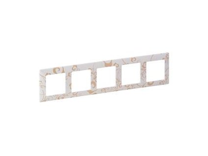 Legrand Valena Life - Päťnásobný rámik, biela graph - 754105