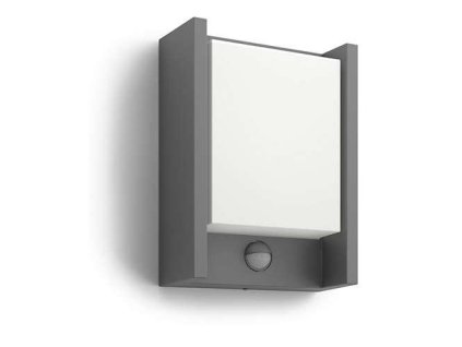 Massive Philips 16461/93/16 Arbour IR LED nástenné svietidlo so senzorom