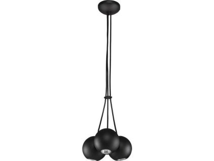 Nowodvorski 6032 BUBBLE BLACK, závesné svietidlo