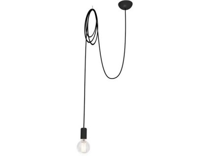 Nowodvorski 6792 SPIDER BLACK, závesné svietidlo