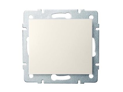 Kanlux LOGI 25125 Jednopólový vypínač 10AX - 250V~, krémový