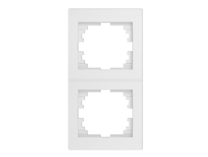 Kanlux LOGI 25122 Dvojnásobný vertikálny rámeček,biely