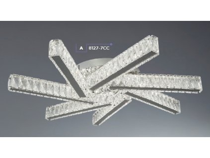 Searchlight 8127-7CC Clover LED Stropné svietidlo