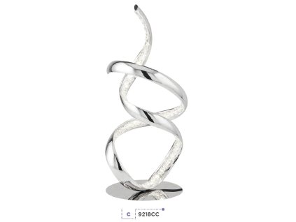Searchlight EU9218CC Twirls LED Stolové svietidlo