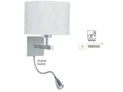Searchlight 3550SS Wall, Nástenné svietidlo