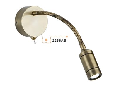 Searchlight 2256AB Wall, LED Nástenné svietidlo