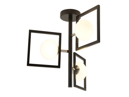 Searchlight  4833-3BK ROSEWELL Stropné svietidlo