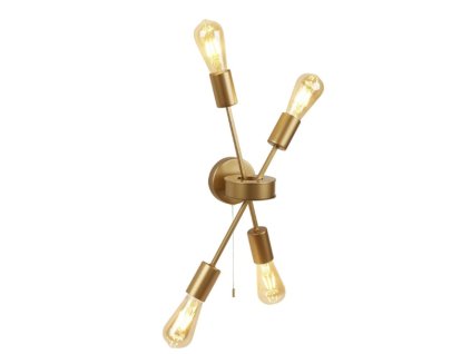 Searchlight  2904-4GO ALPHA, Nástenné svietidlo