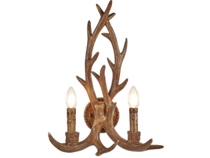 Searchlight  6412-2BR STAG, Nástenné svietidlo
