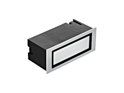 SLV Technik LI66269 Zimba Pro 4W 3000K sivá IP65, Zapustené svietidlo