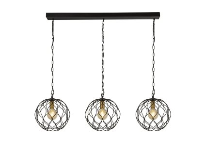 Searchlight 4503-3BK FINESSE Závesné svietidlo