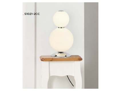 Searchlight 51021-2CC SNOWBALL Stolové svietidlo