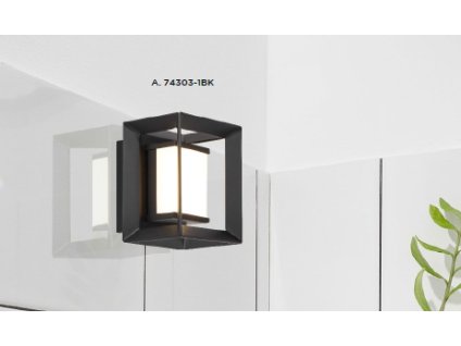 Searchlight 74303-1BK CHAPLIN Nástenné svietidlo