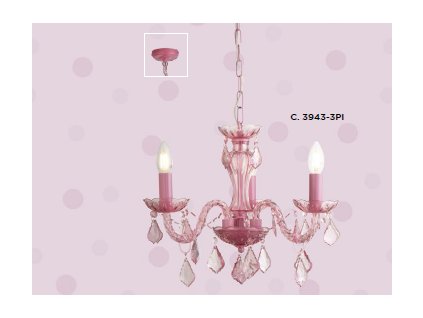 Searchlight 3943-3PI KIDS Závesné svietidlo