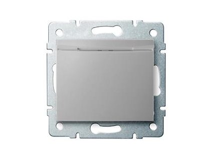 Kanlux 25202 LOGI Hotelový vypínač s oneskoreným vypínaním Strieborný