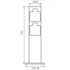 Kanlux 36586 NASTO 2SOC FR B