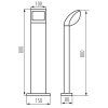 Kanlux 36571 ABETE LED 80 GR