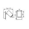 Kanlux 35691 EVALO EL-1I B-SR