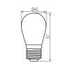 Kanlux 26045 LED ST45 0,5W E27-WW