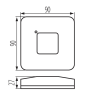 Kanlux 37360 SQMOTION-W