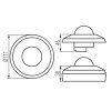 Kanlux 37367 SENTO-O-WT-B