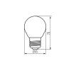 Kanlux 35274 XLED G45 6W-WW