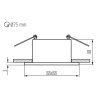 Kanlux 36210 GLOZO DSL
